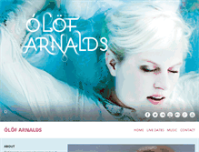 Tablet Screenshot of olofarnalds.com